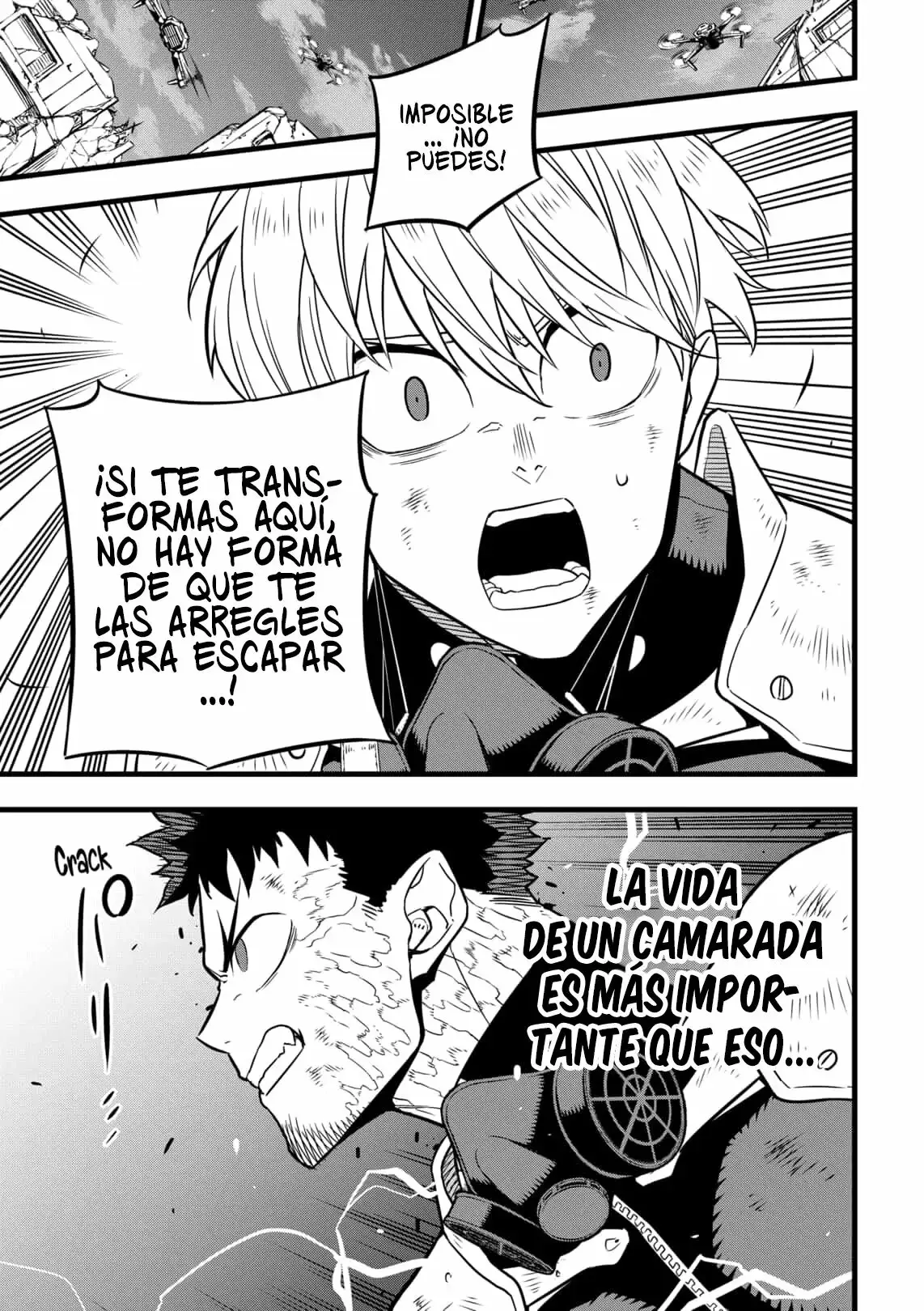Kaiju No. 8 capítulo 29, página 14