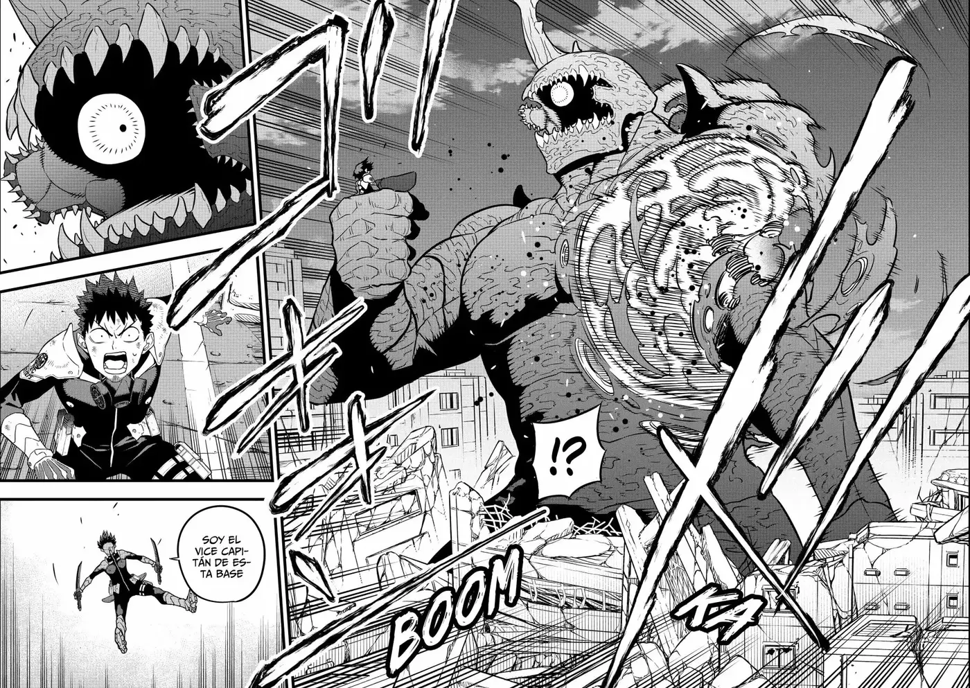 Kaiju No. 8 capítulo 29, página 17