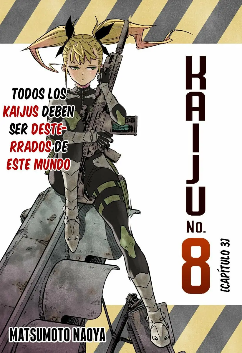 Kaiju No. 8 capítulo 3, página 1