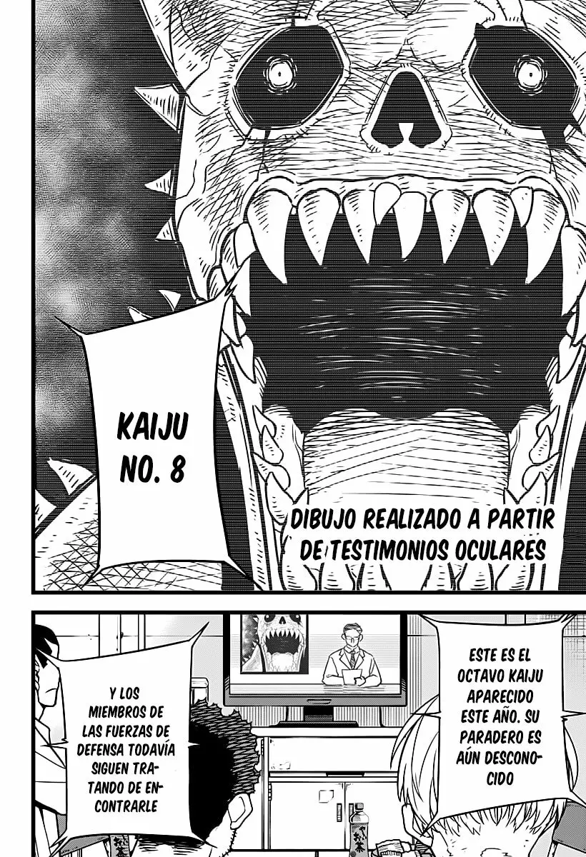 Kaiju No. 8 capítulo 3, página 2