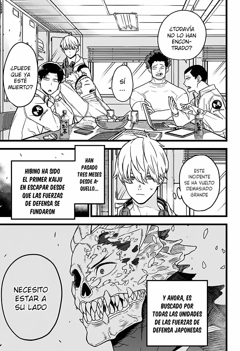 Kaiju No. 8 capítulo 3, página 3