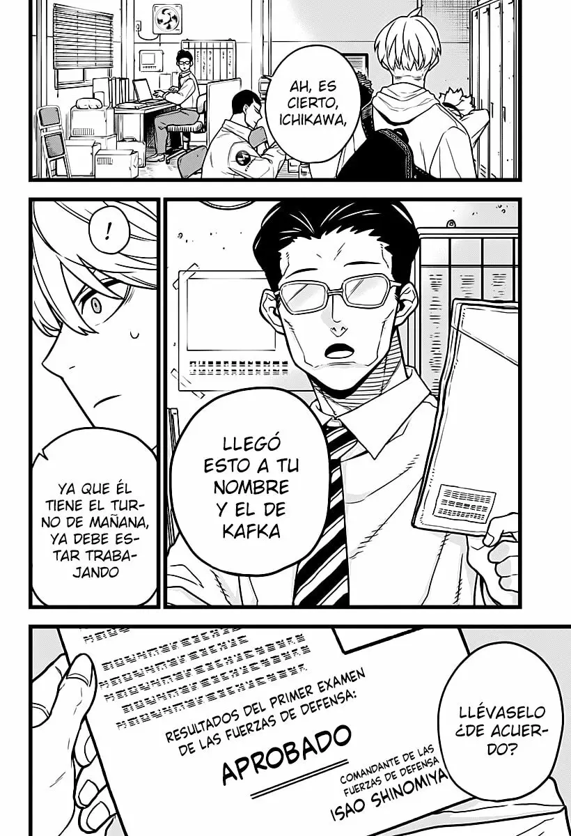 Kaiju No. 8 capítulo 3, página 4