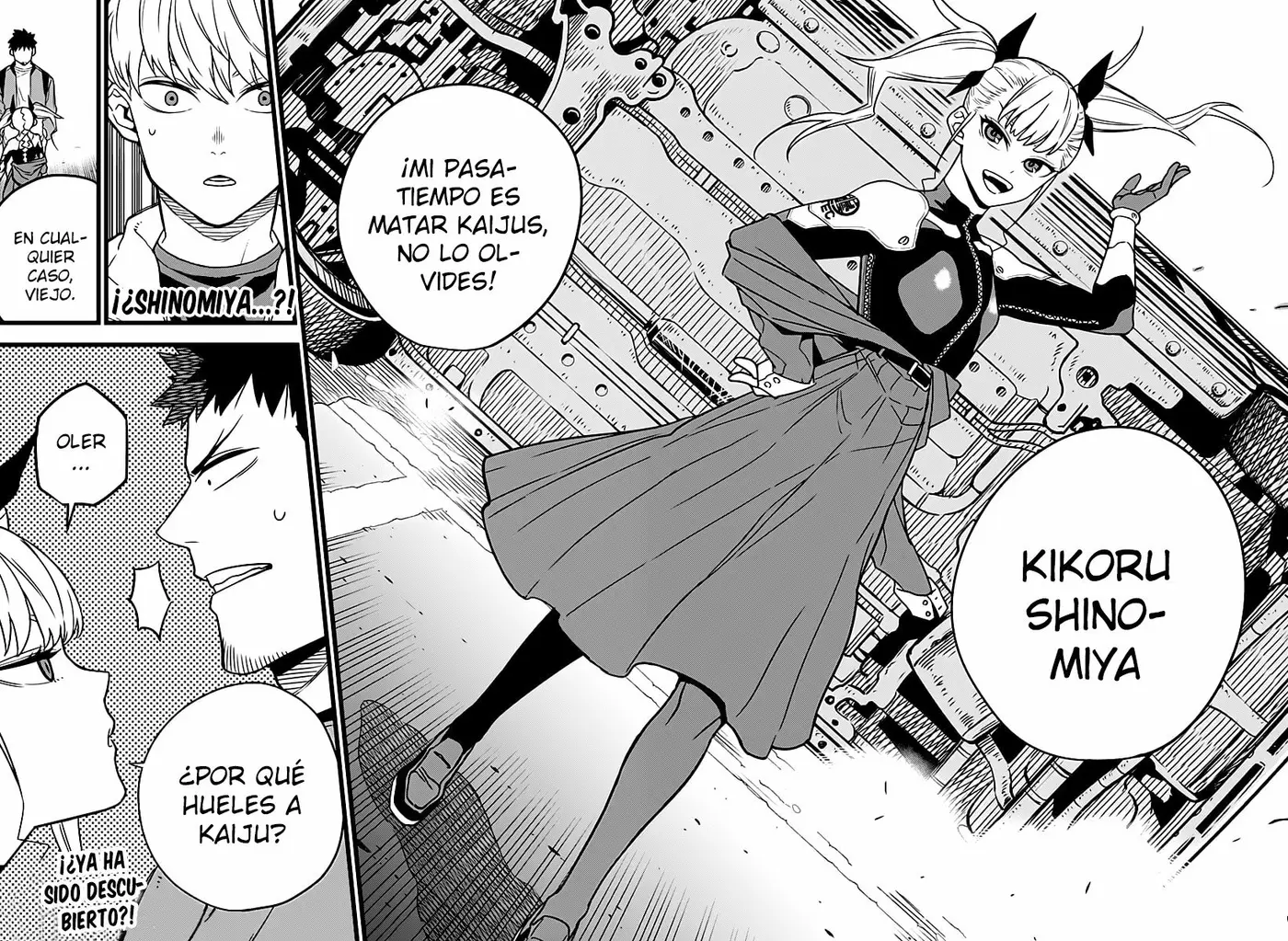 Kaiju No. 8 capítulo 3, página 22