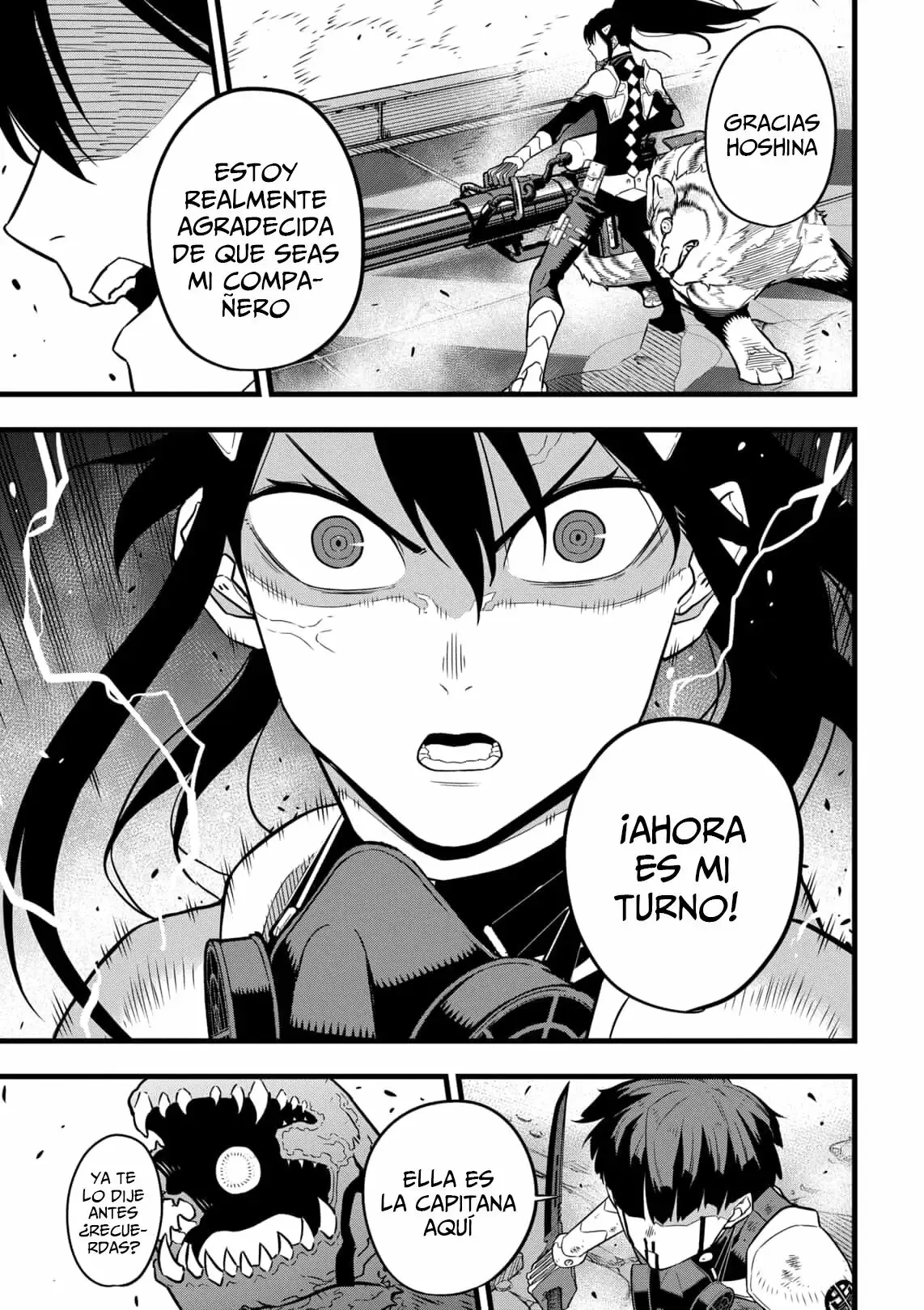 Kaiju No. 8 capítulo 30, página 17
