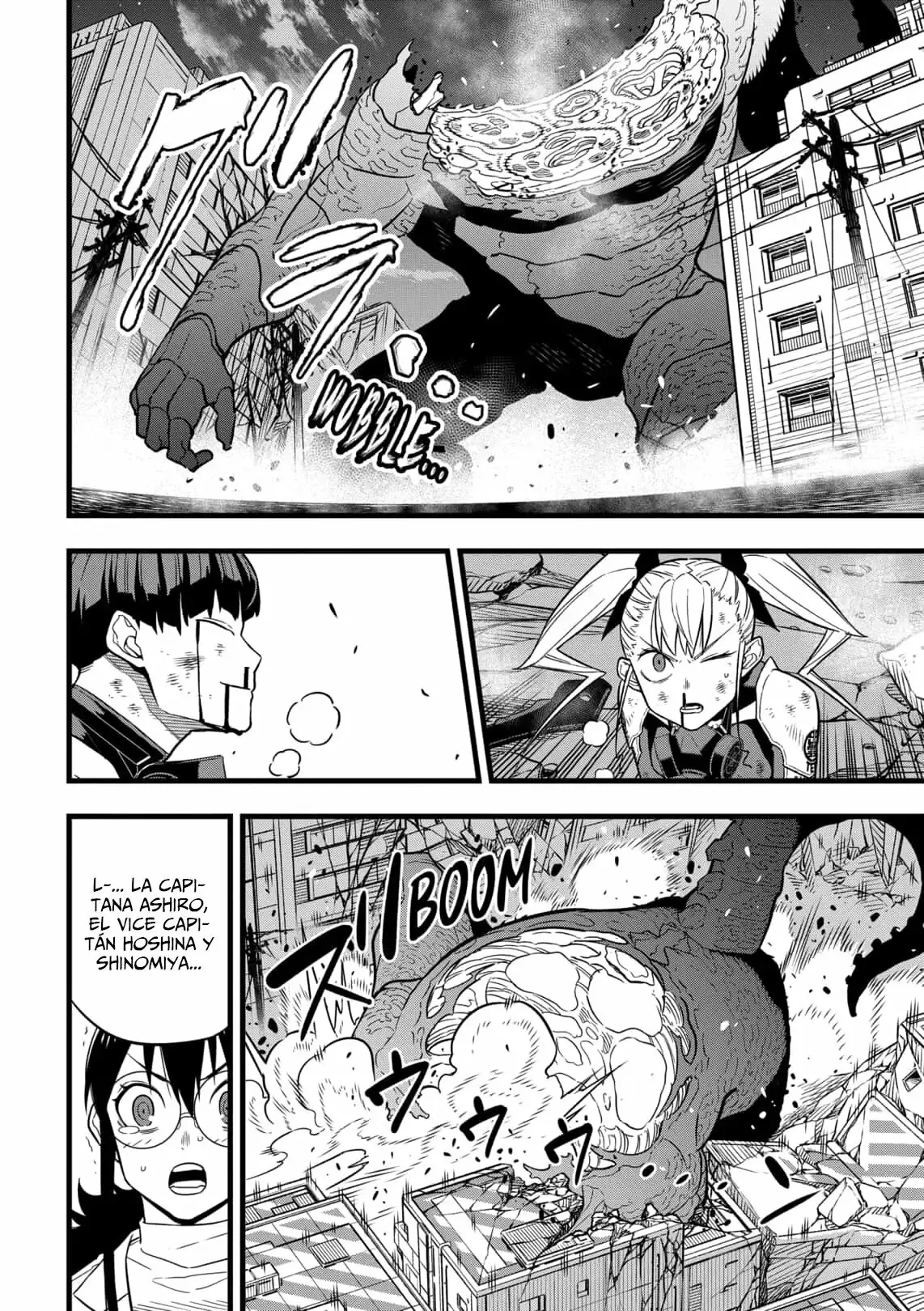 Kaiju No. 8 capítulo 31, página 4
