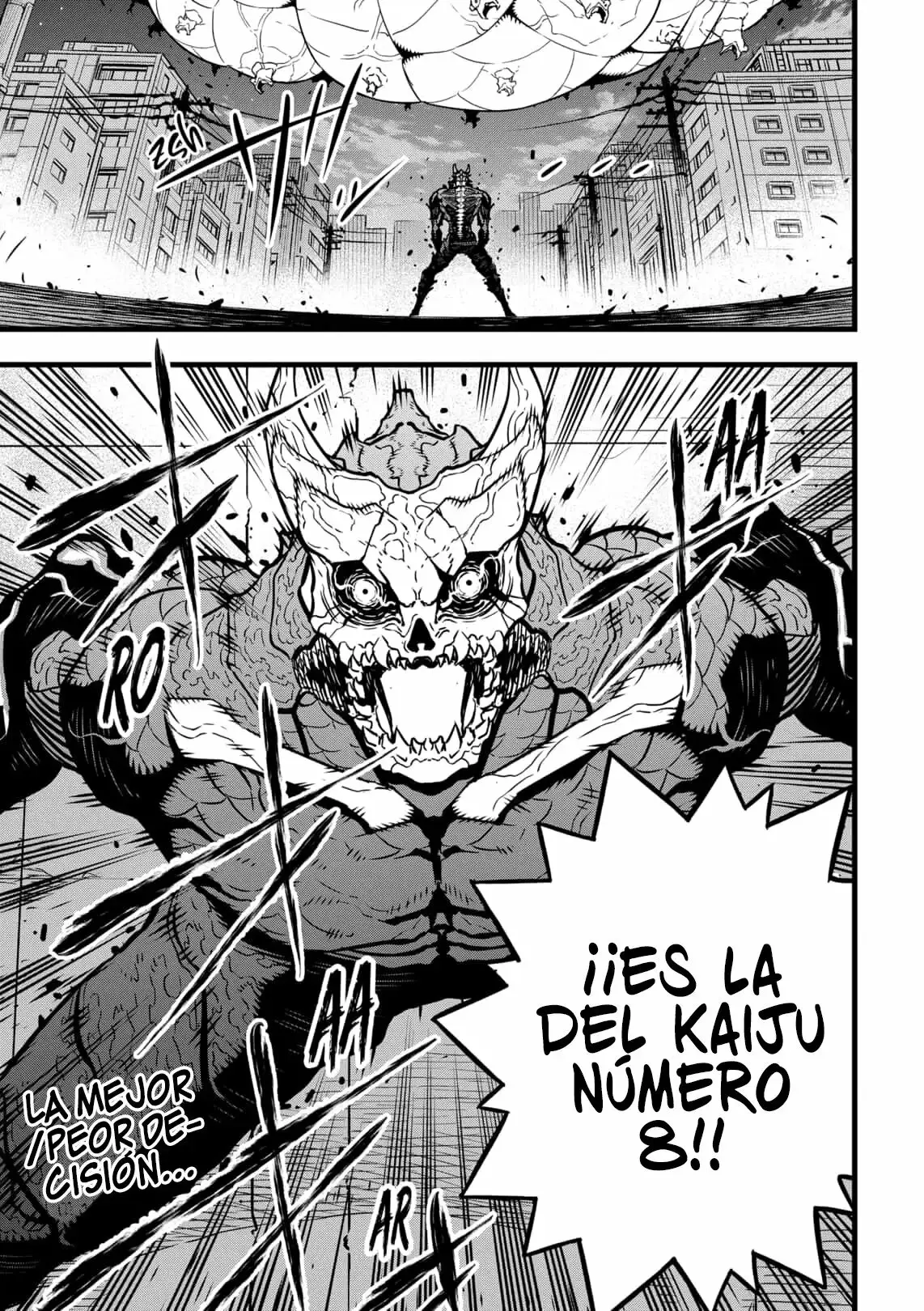 Kaiju No. 8 capítulo 31, página 18