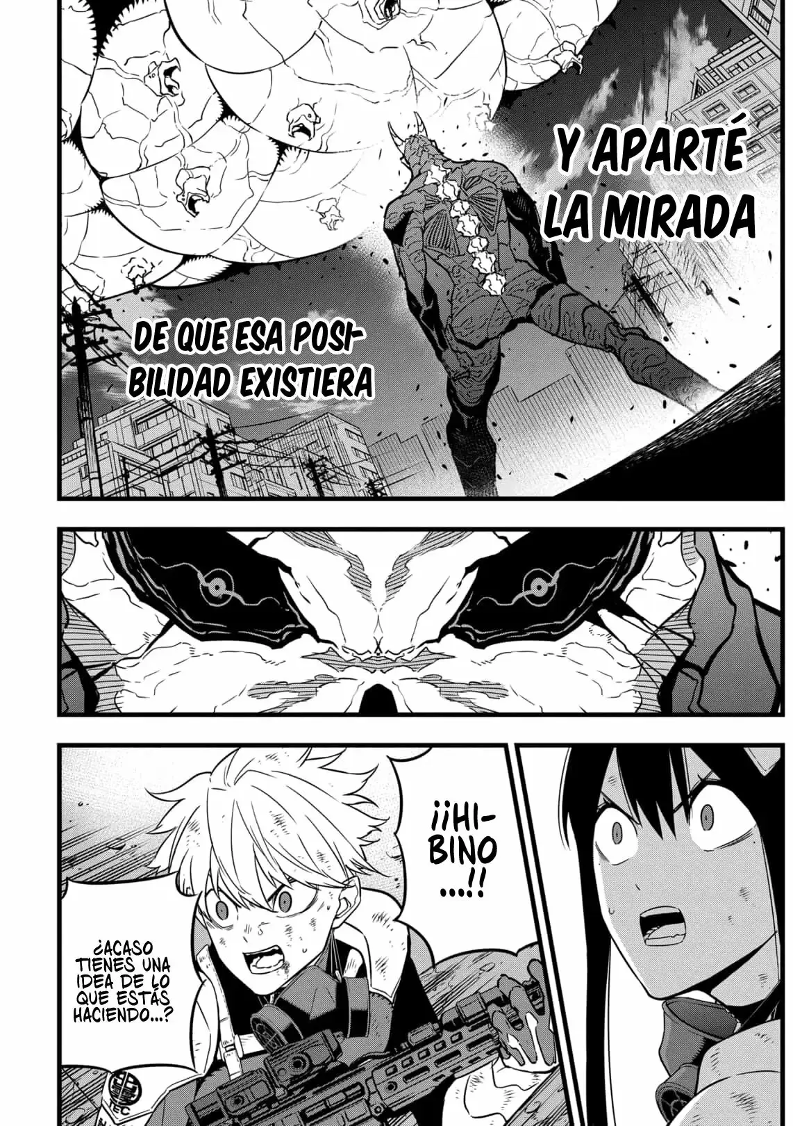 Kaiju No. 8 capítulo 32, página 2