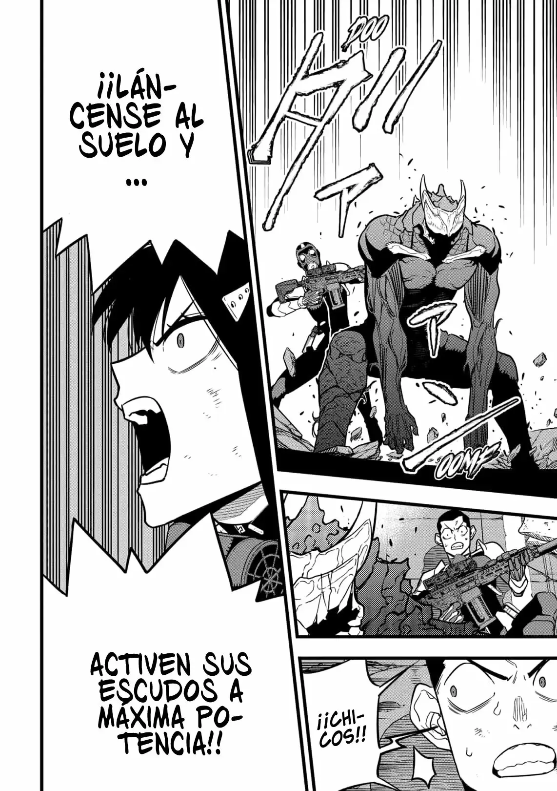 Kaiju No. 8 capítulo 32, página 10
