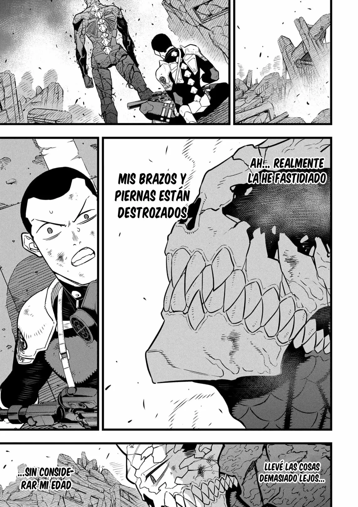 Kaiju No. 8 capítulo 32, página 14