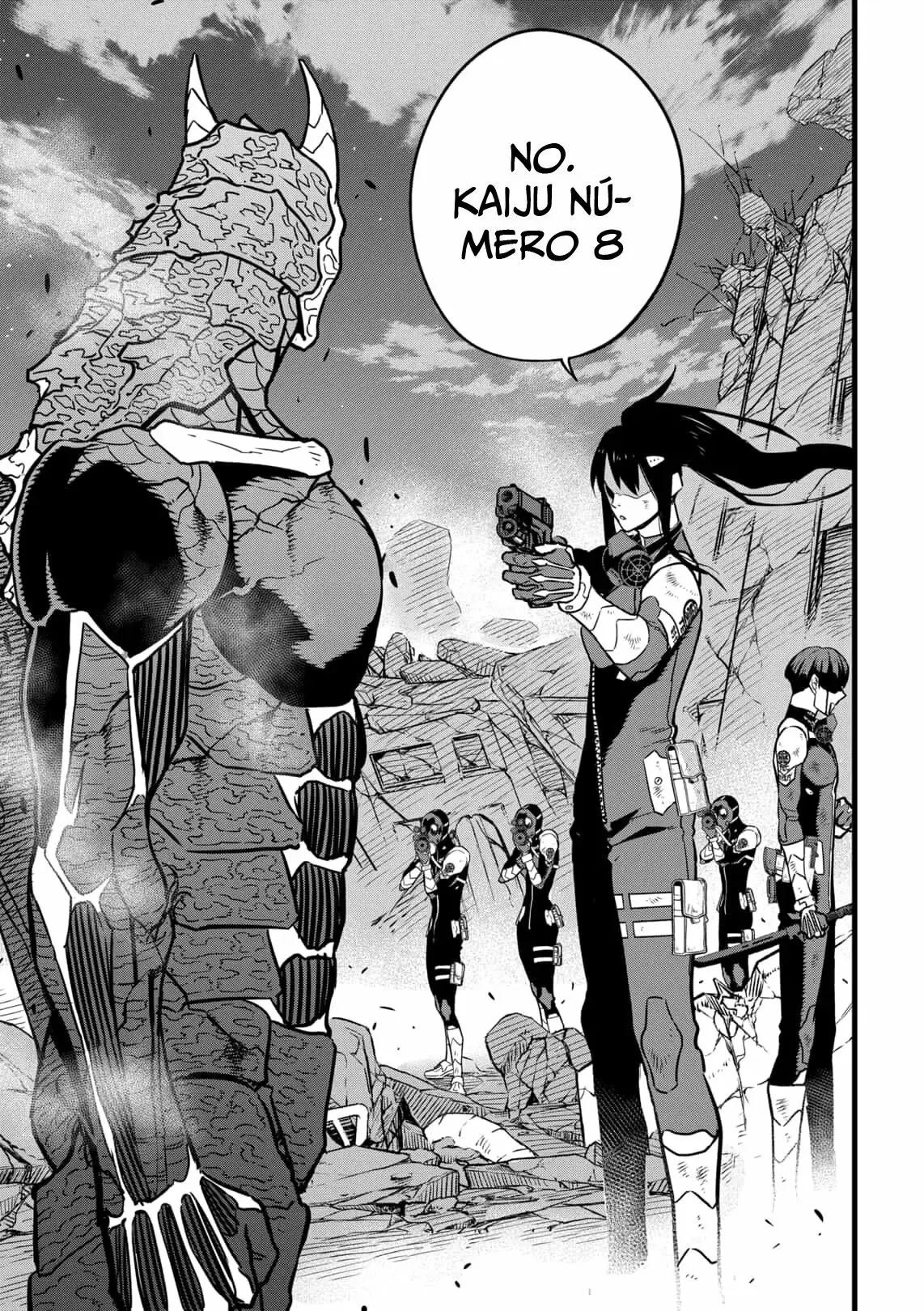 Kaiju No. 8 capítulo 32, página 16