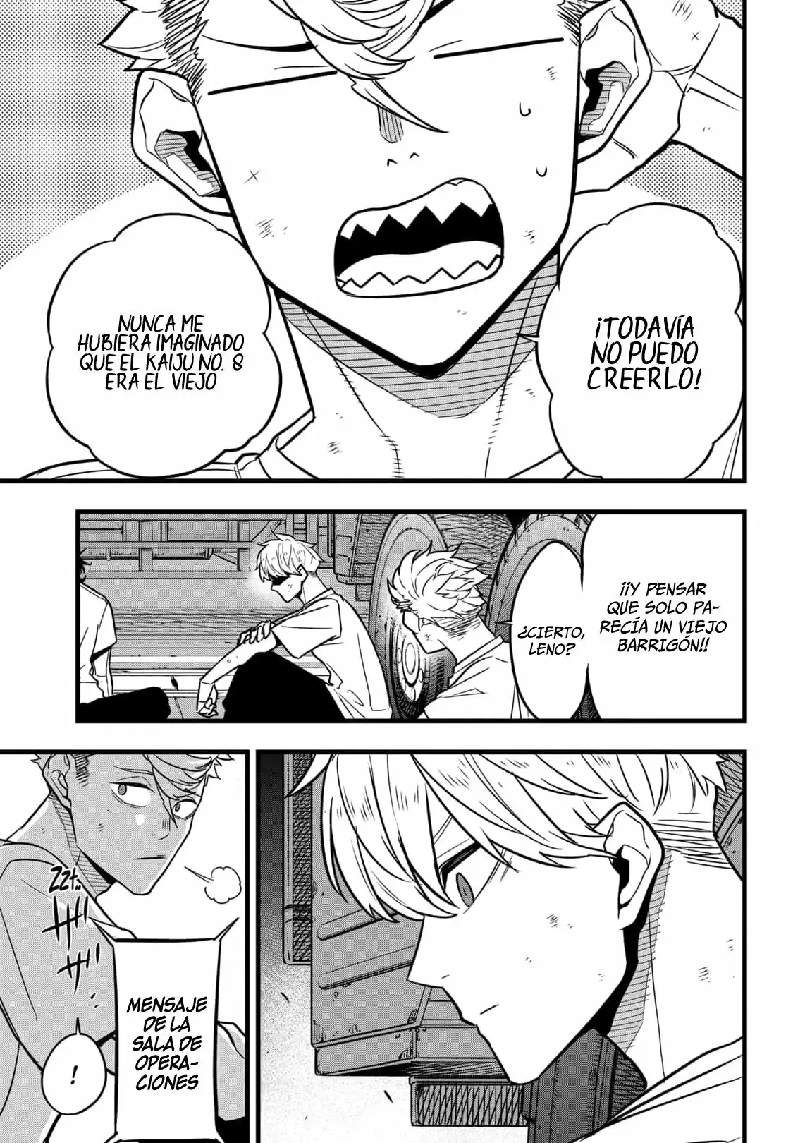 Kaiju No. 8 capítulo 34, página 4