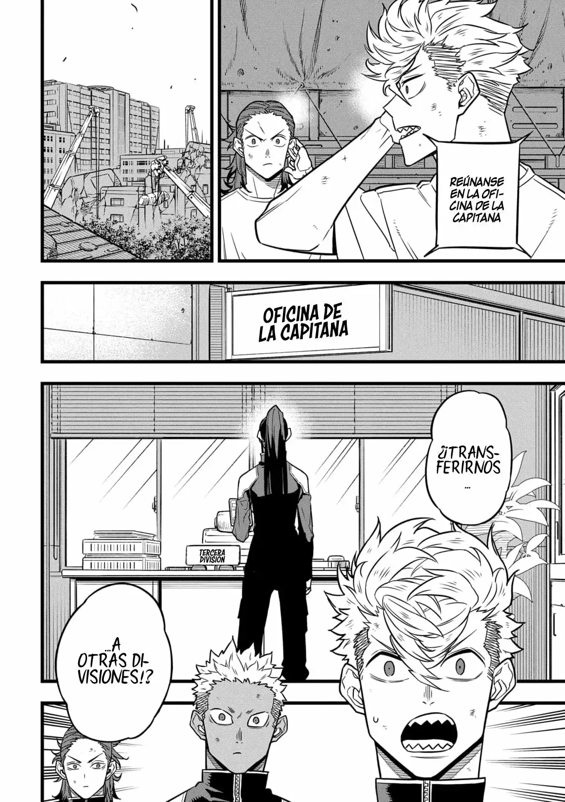 Kaiju No. 8 capítulo 34, página 5