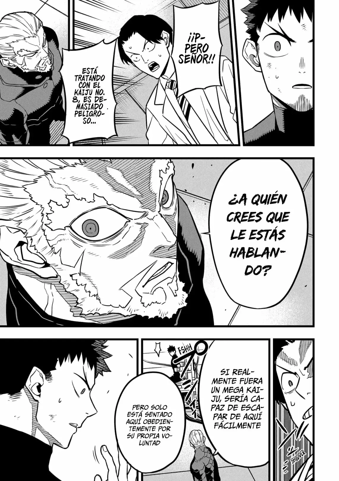Kaiju No. 8 capítulo 34, página 19