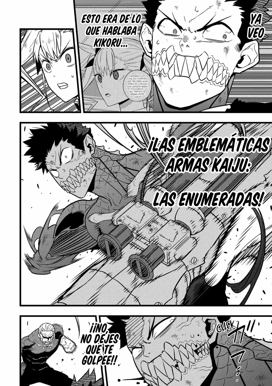 Kaiju No. 8 capítulo 35, página 15
