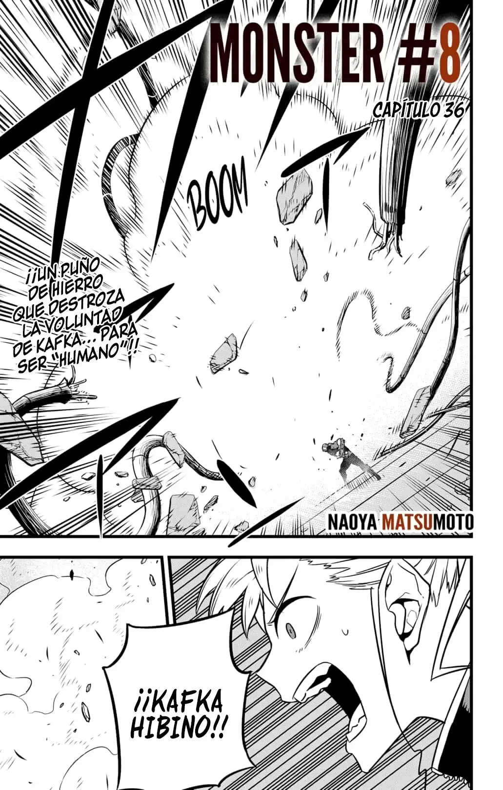 Kaiju No. 8 capítulo 36, página 3