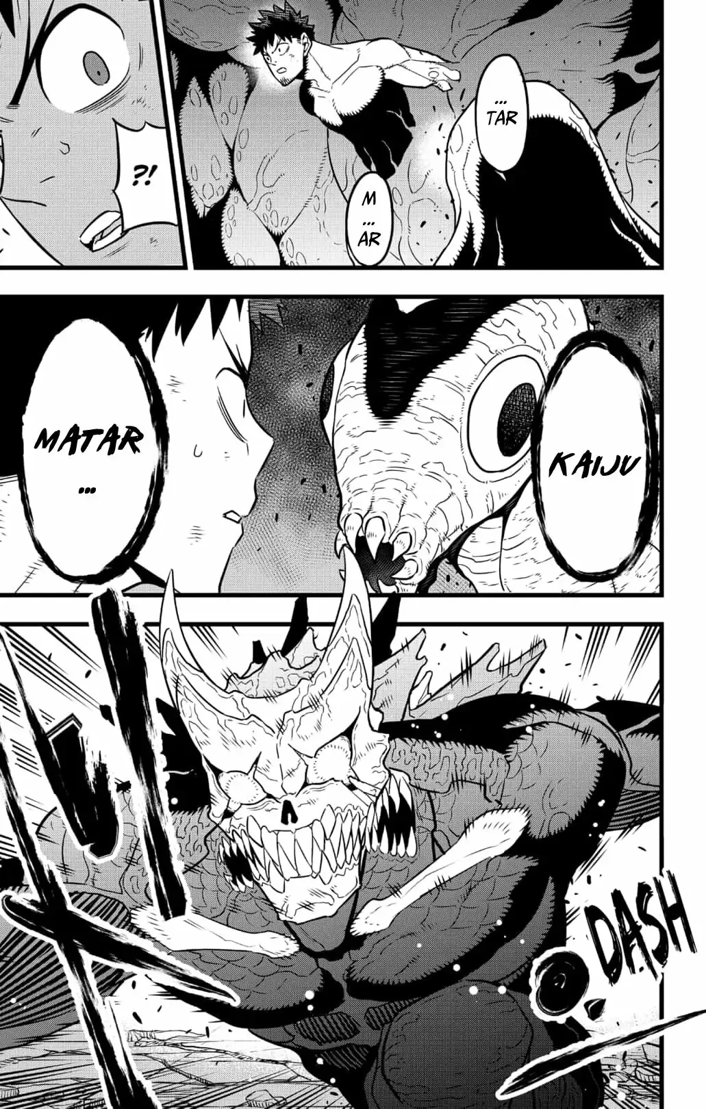 Kaiju No. 8 capítulo 36, página 10