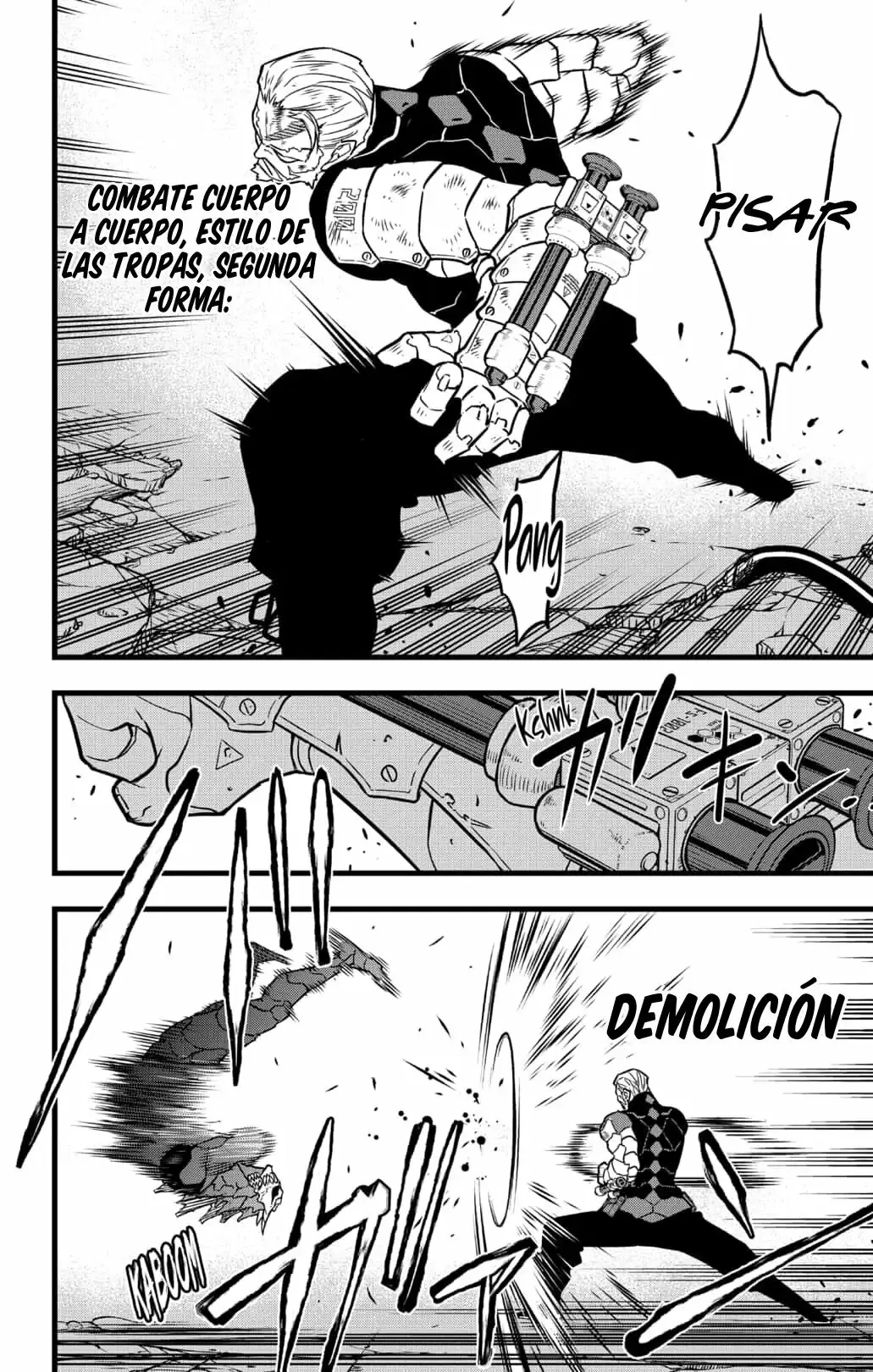 Kaiju No. 8 capítulo 36, página 15