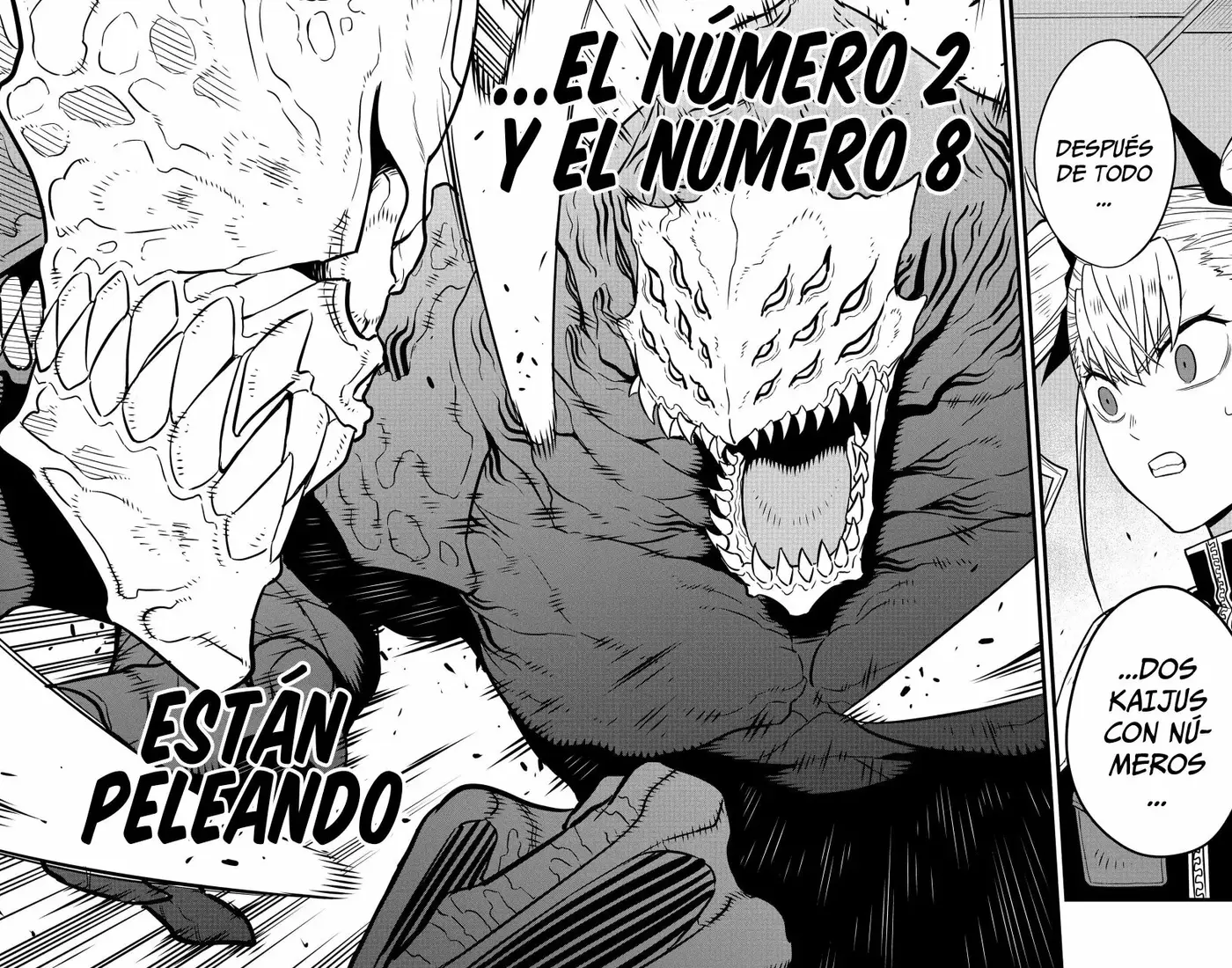 Kaiju No. 8 capítulo 36, página 19