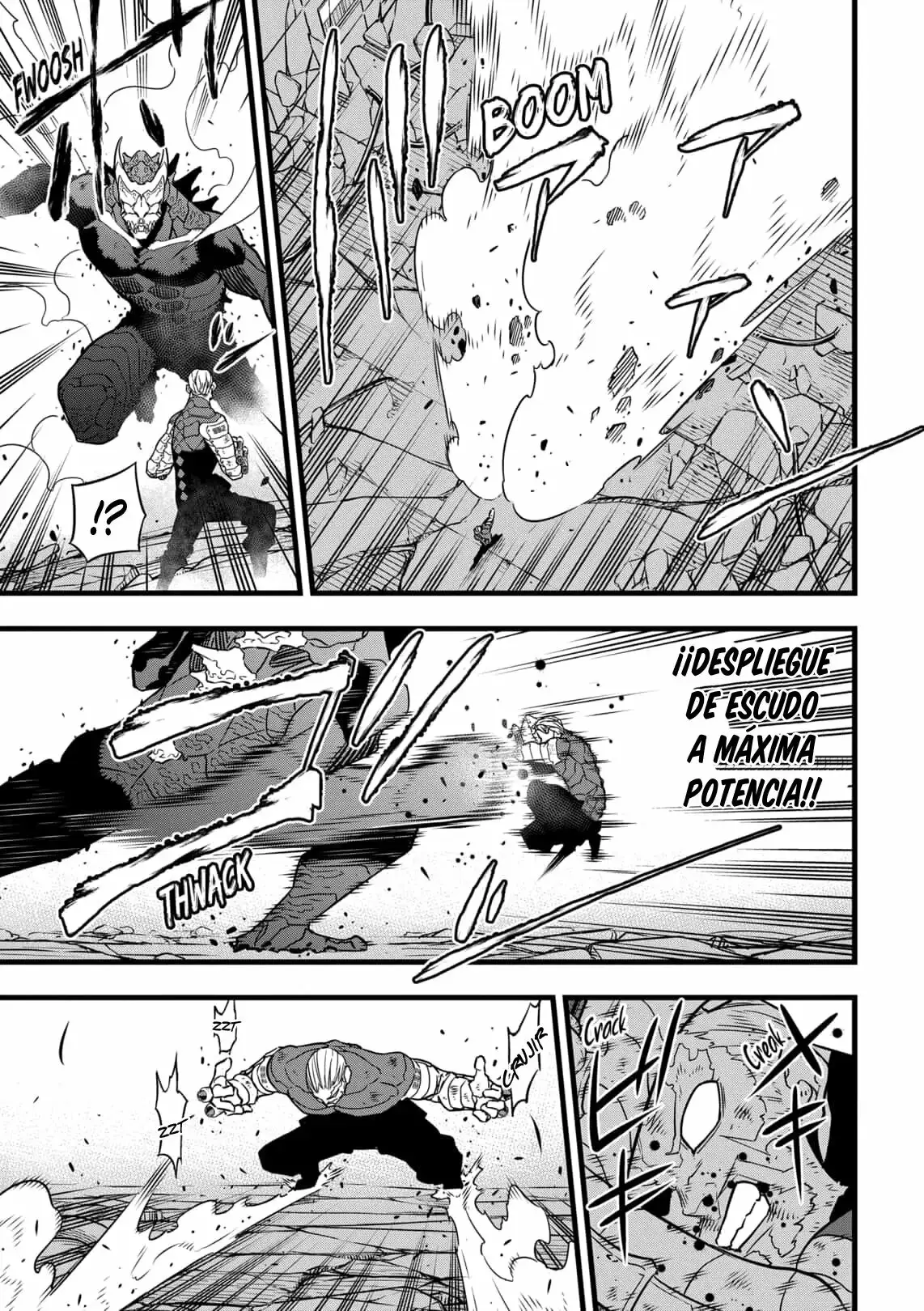 Kaiju No. 8 capítulo 37, página 3