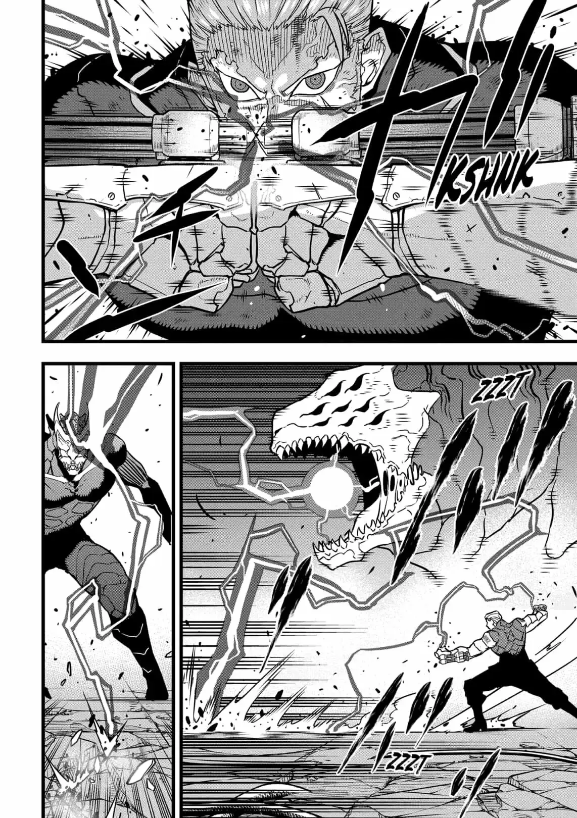 Kaiju No. 8 capítulo 37, página 4