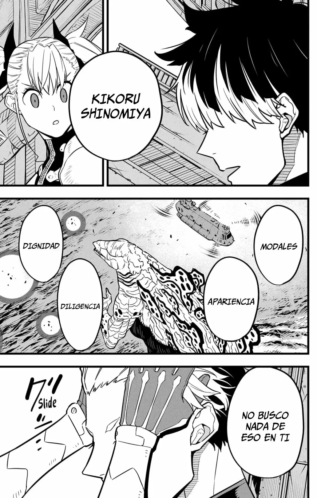 Kaiju No. 8 capítulo 39, página 17