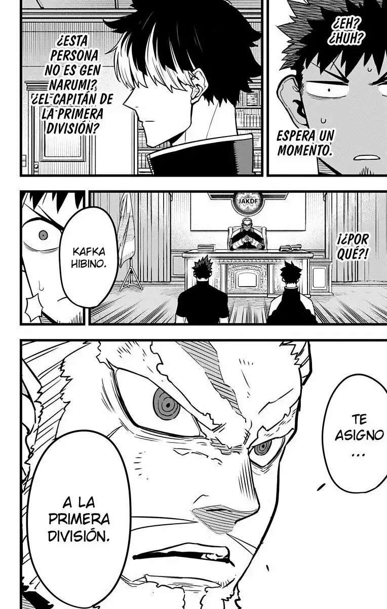 Kaiju No. 8 capítulo 40, página 9