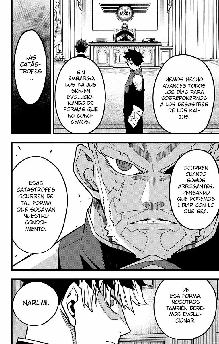 Kaiju No. 8 capítulo 40, página 15
