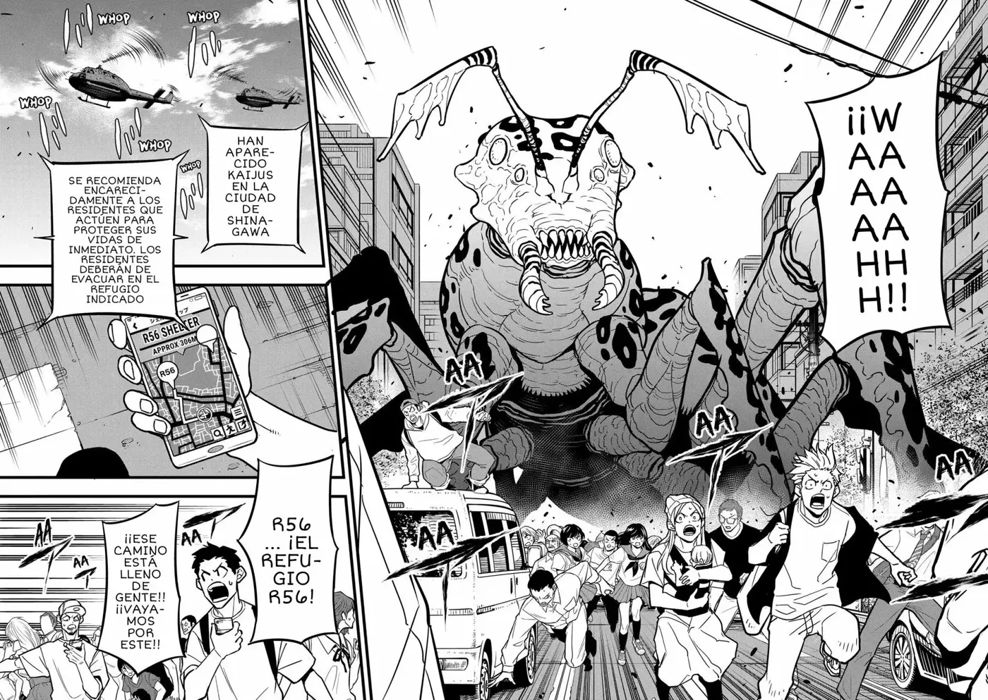 Kaiju No. 8 capítulo 41, página 13
