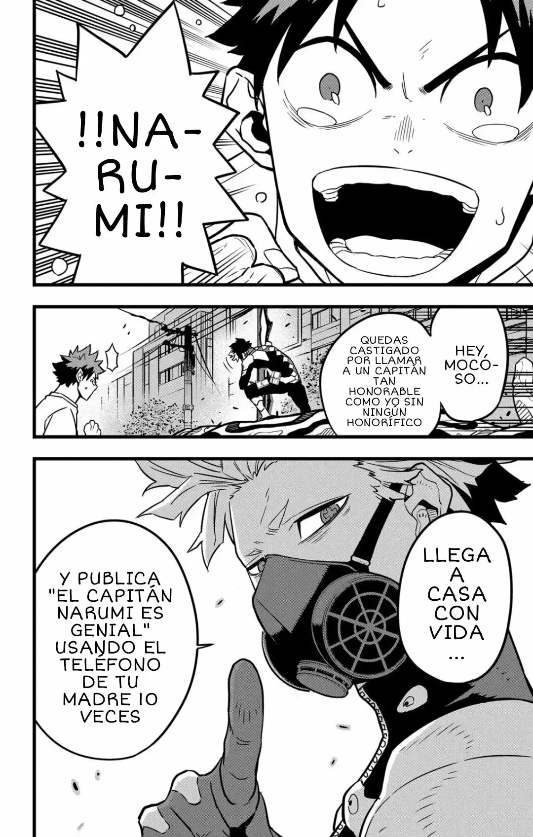 Kaiju No. 8 capítulo 41, página 17