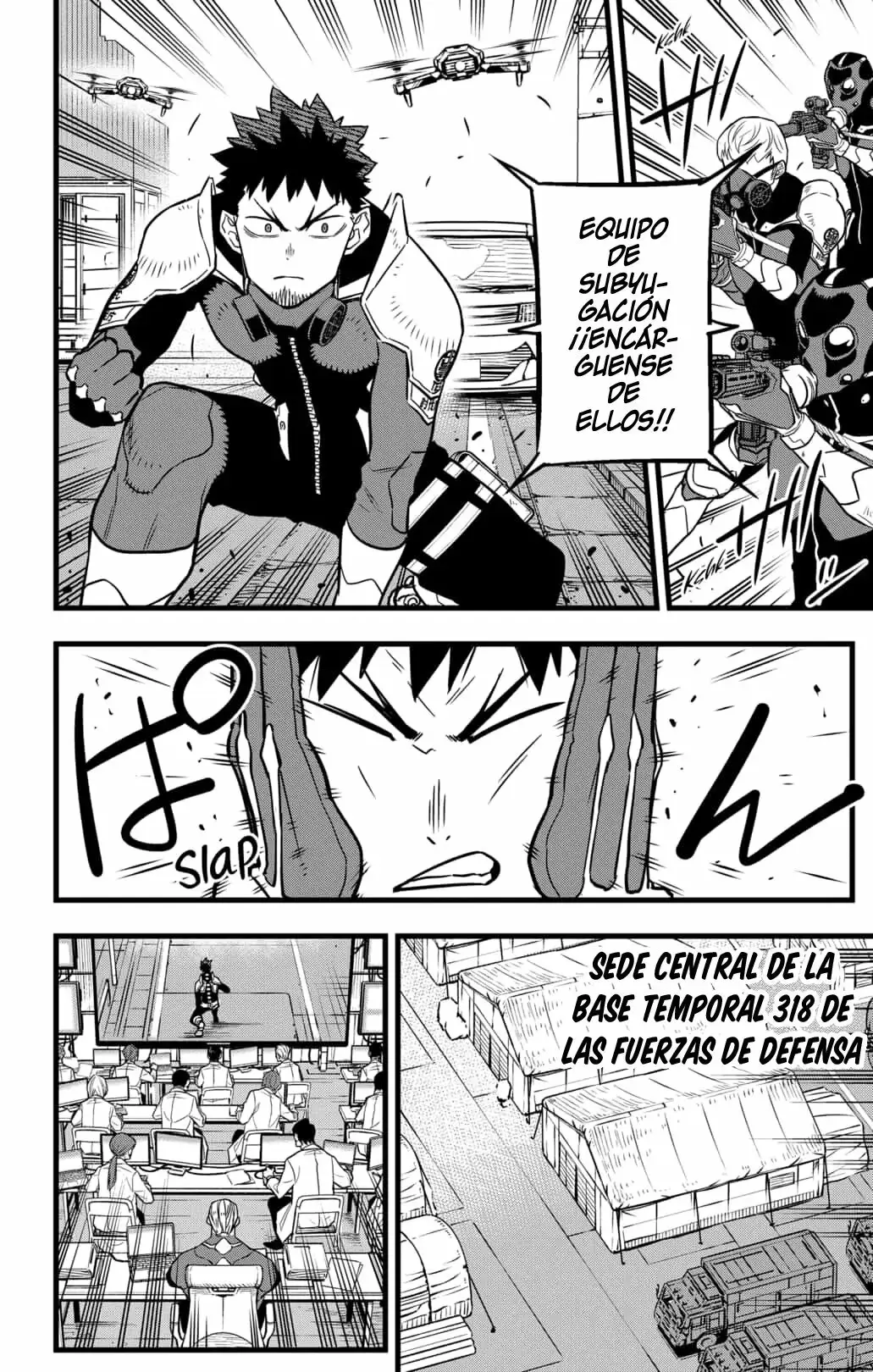 Kaiju No. 8 capítulo 42, página 12