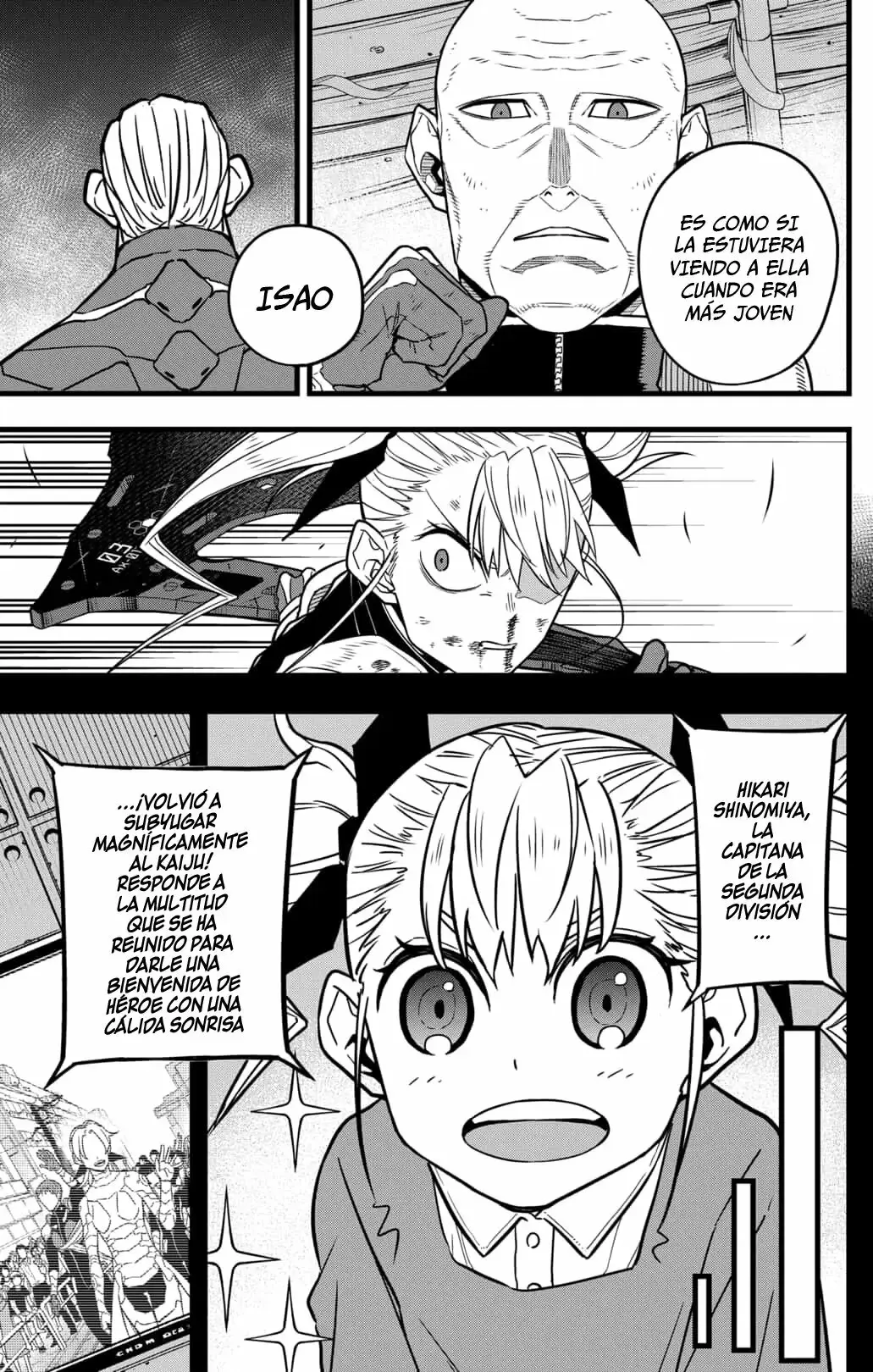 Kaiju No. 8 capítulo 44, página 15