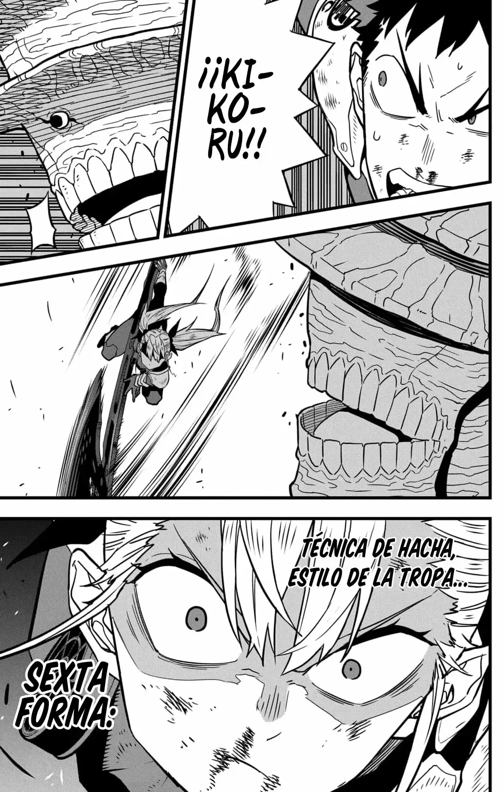 Kaiju No. 8 capítulo 45, página 6