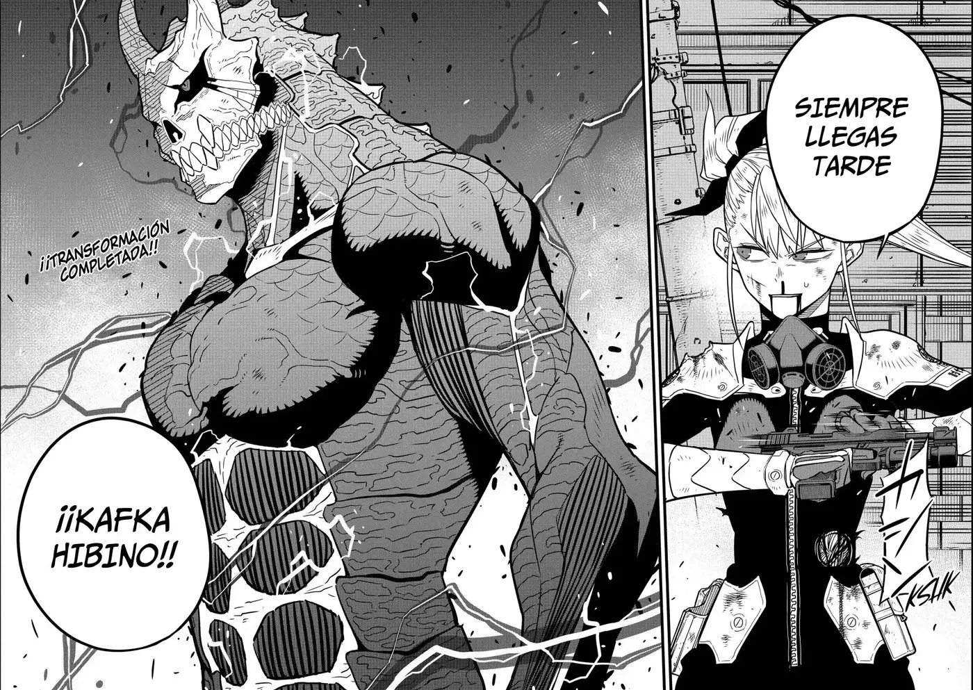 Kaiju No. 8 capítulo 45, página 25
