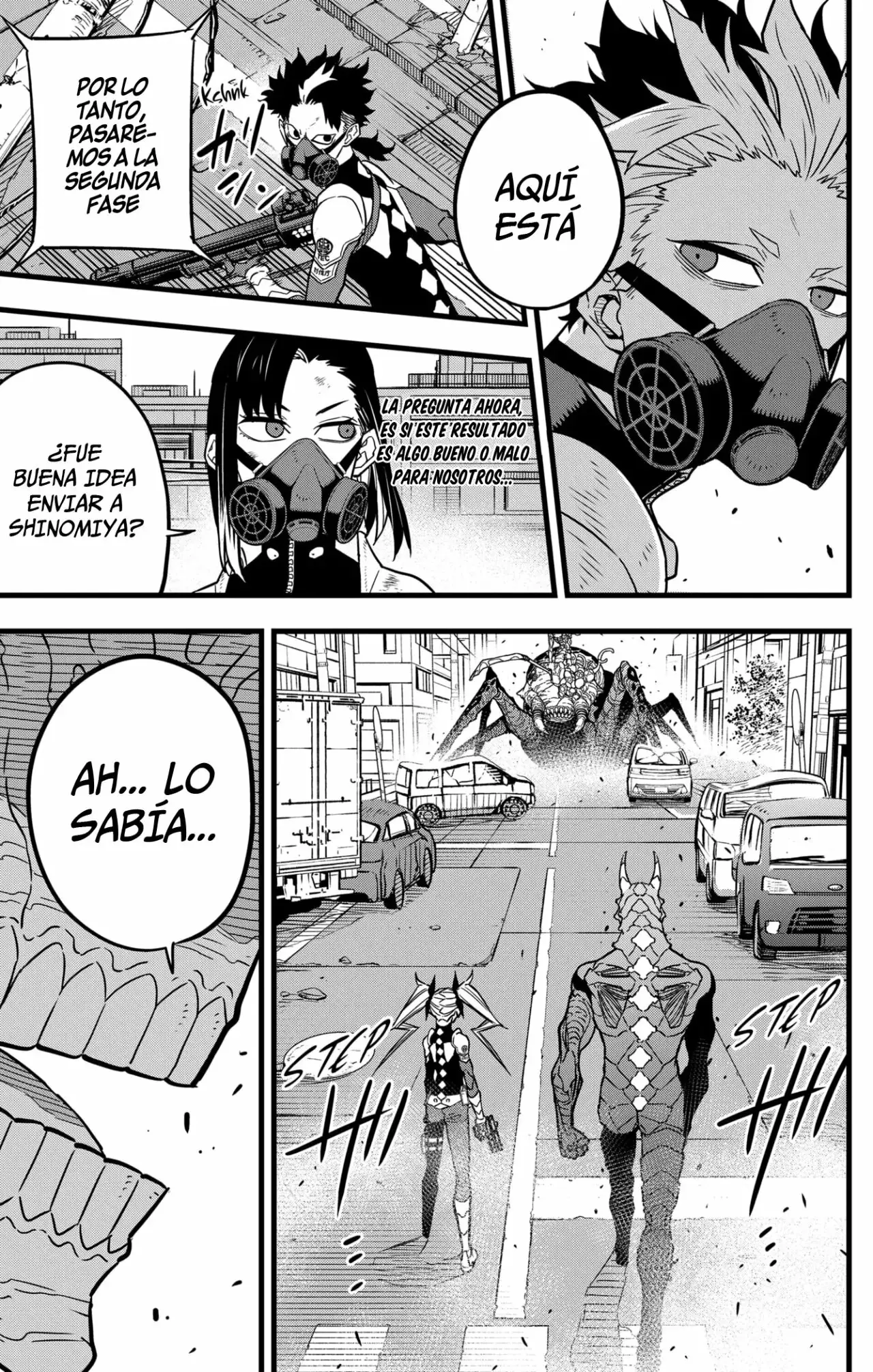 Kaiju No. 8 capítulo 46, página 3