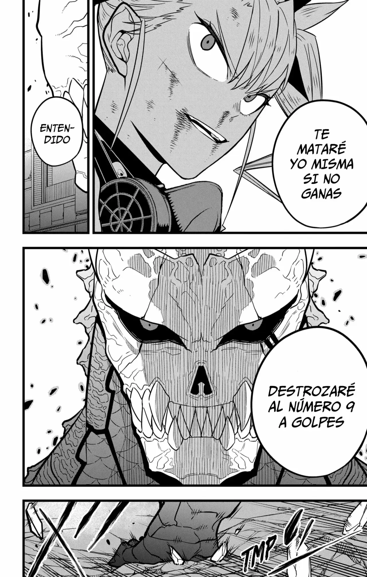 Kaiju No. 8 capítulo 46, página 8