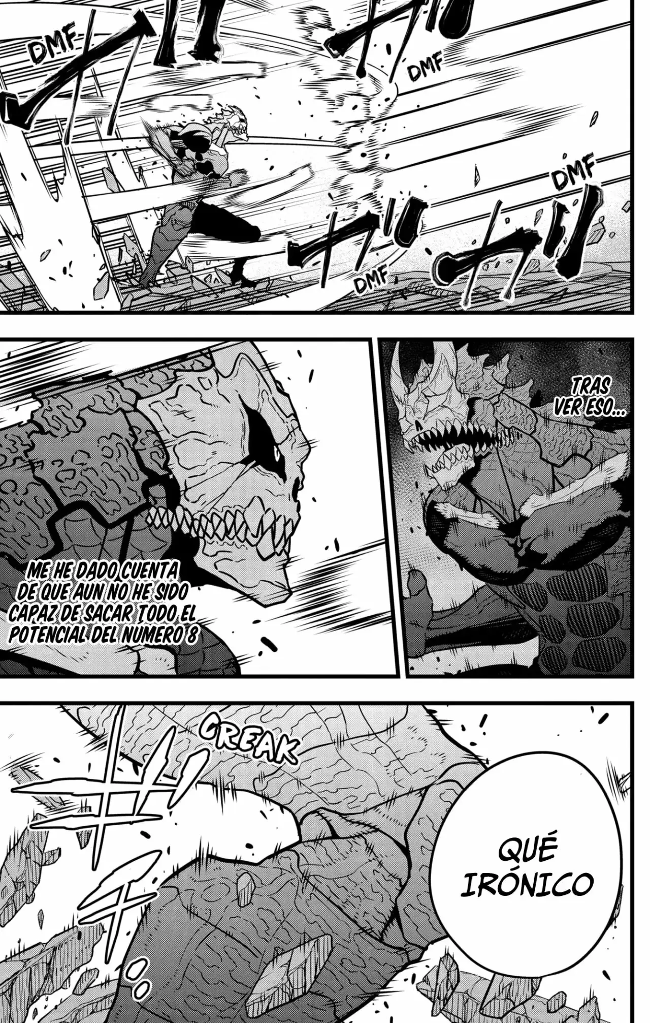 Kaiju No. 8 capítulo 46, página 14