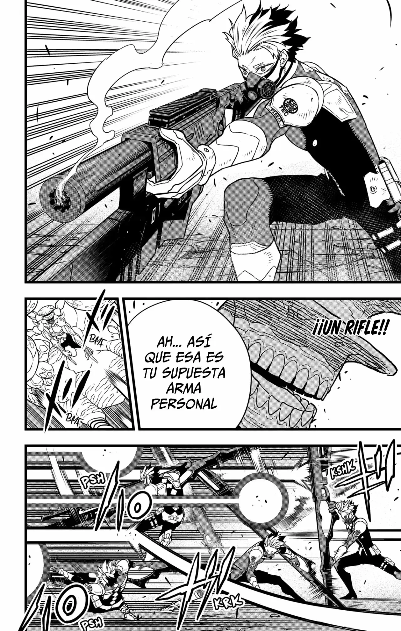 Kaiju No. 8 capítulo 47, página 11