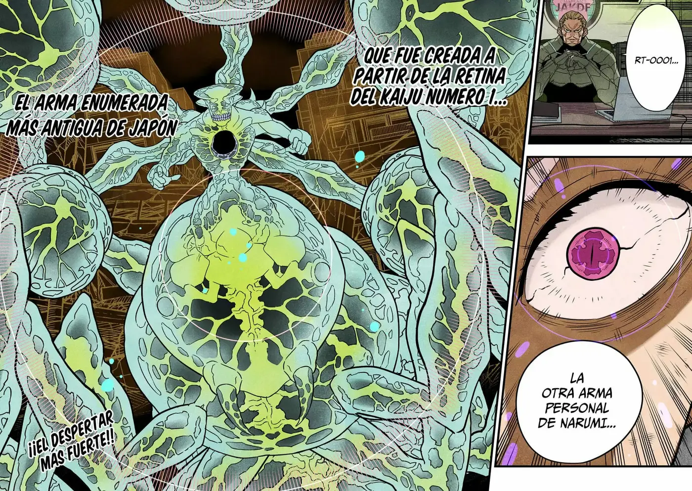 Kaiju No. 8 capítulo 47, página 21