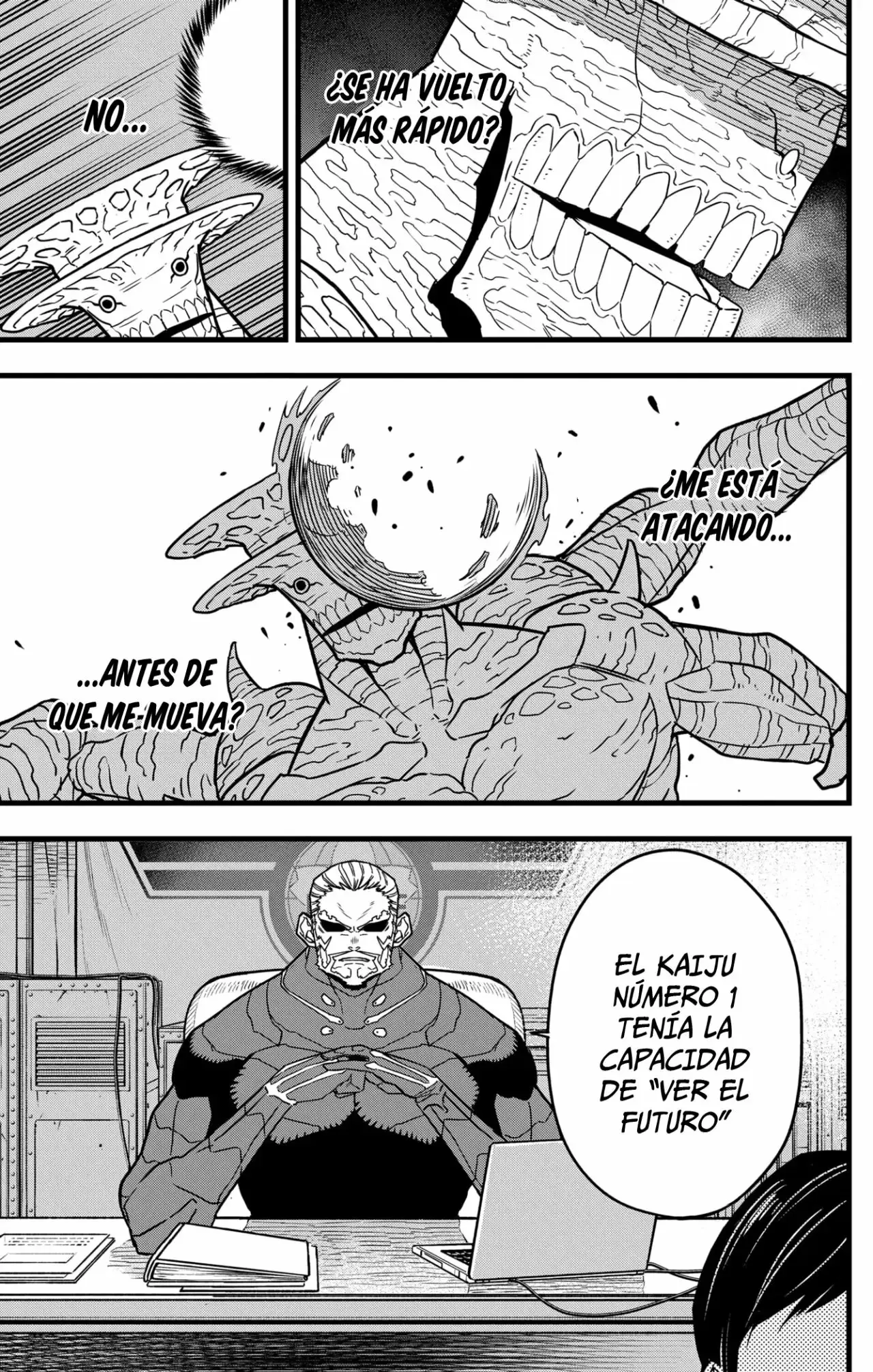 Kaiju No. 8 capítulo 48, página 4