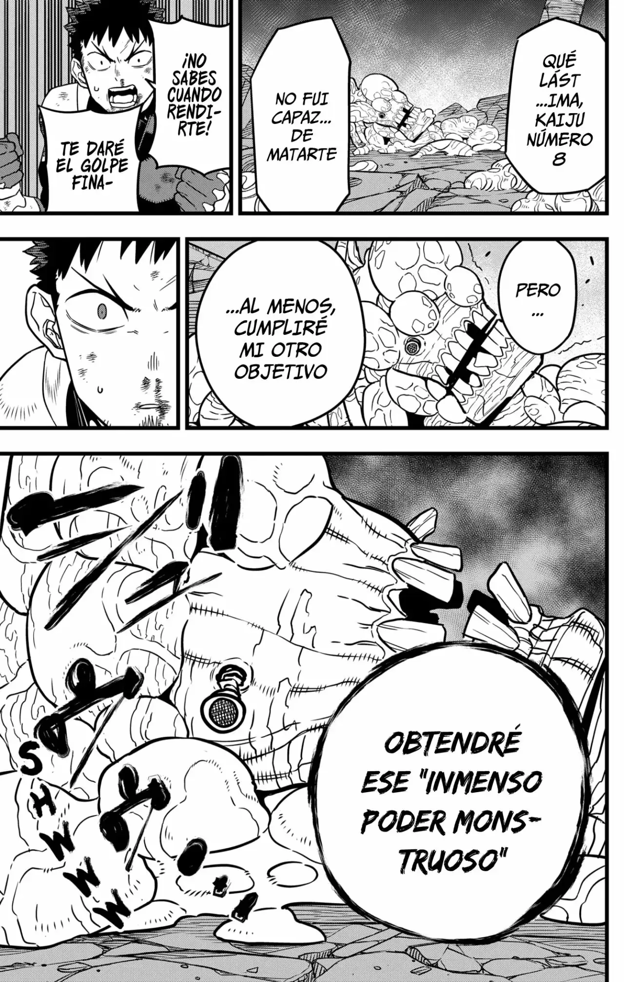 Kaiju No. 8 capítulo 48, página 22