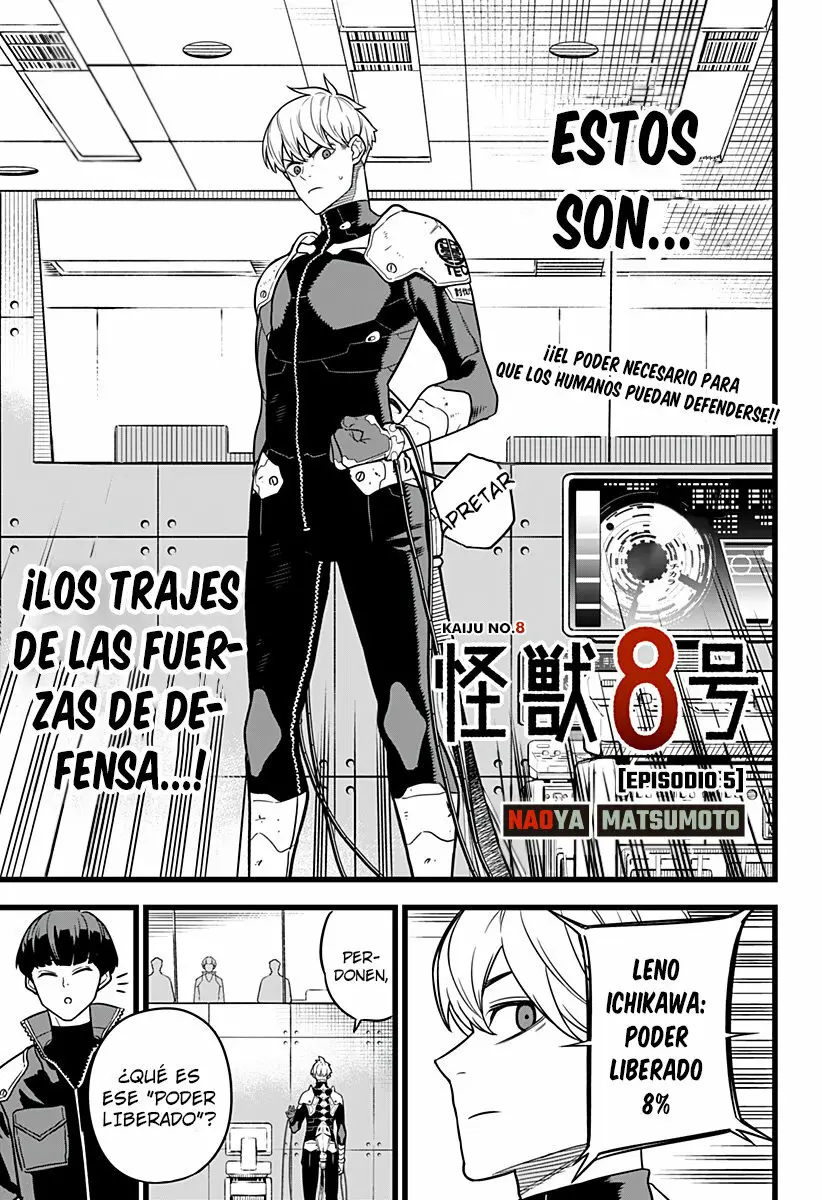Kaiju No. 8 capítulo 5, página 4