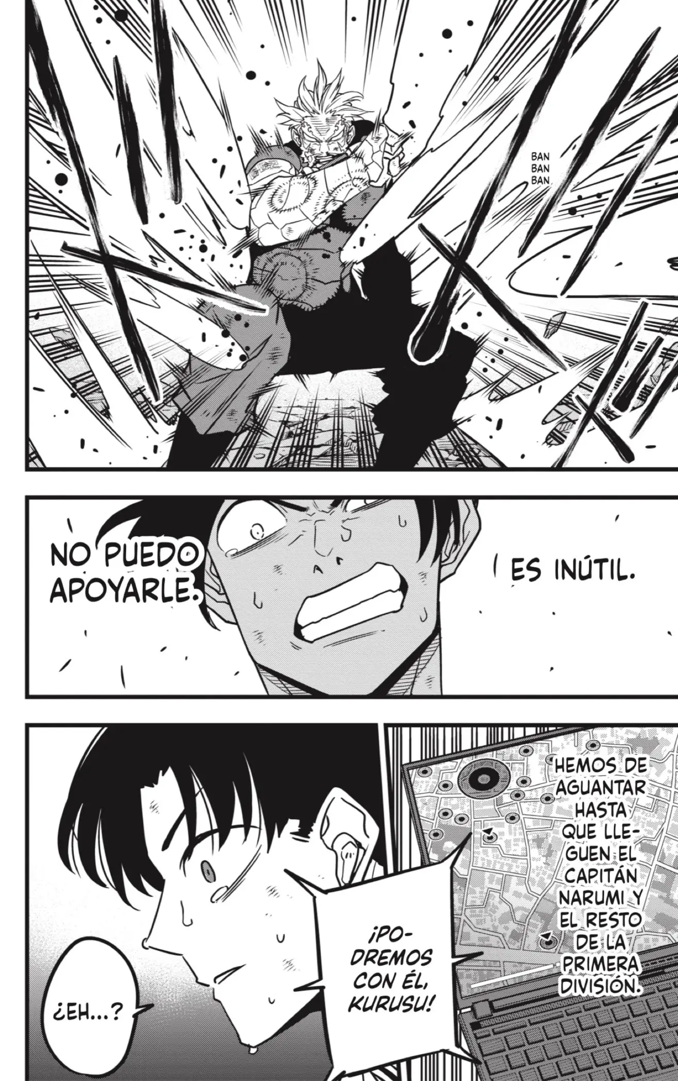 Kaiju No. 8 capítulo 50, página 12