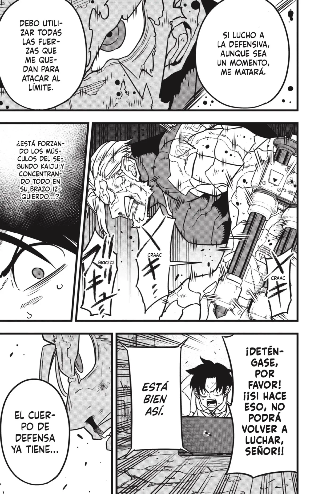 Kaiju No. 8 capítulo 50, página 13