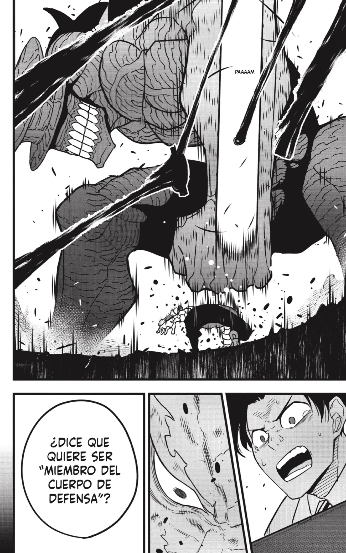 Kaiju No. 8 capítulo 50, página 16