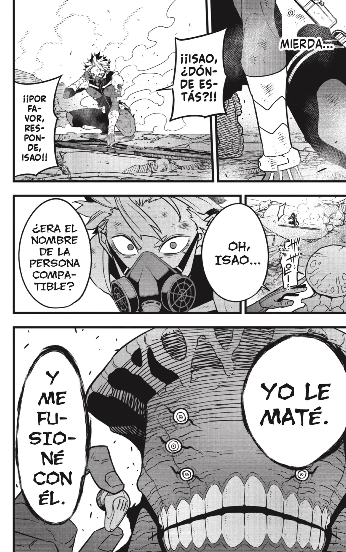 Kaiju No. 8 capítulo 52, página 8