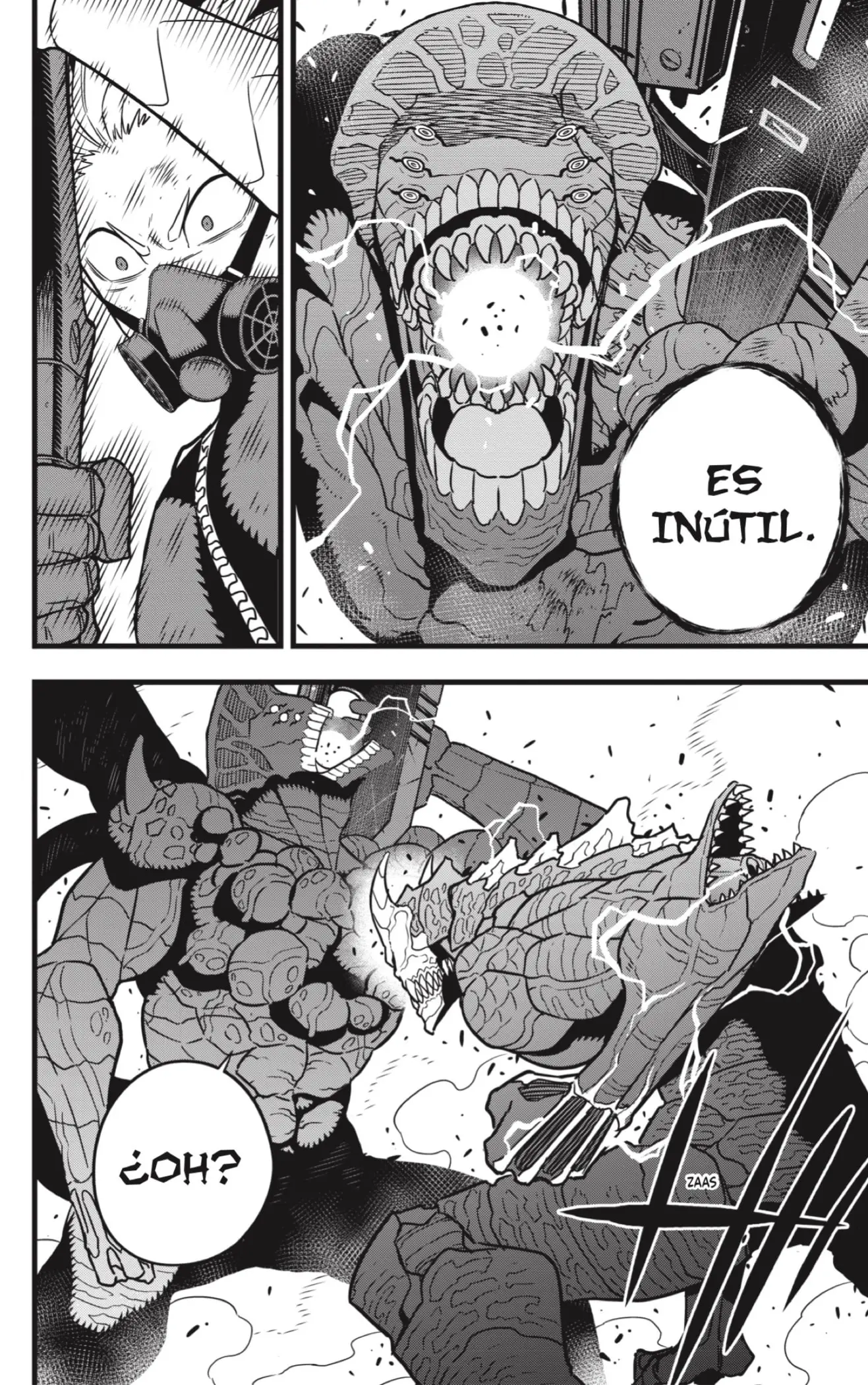 Kaiju No. 8 capítulo 52, página 18