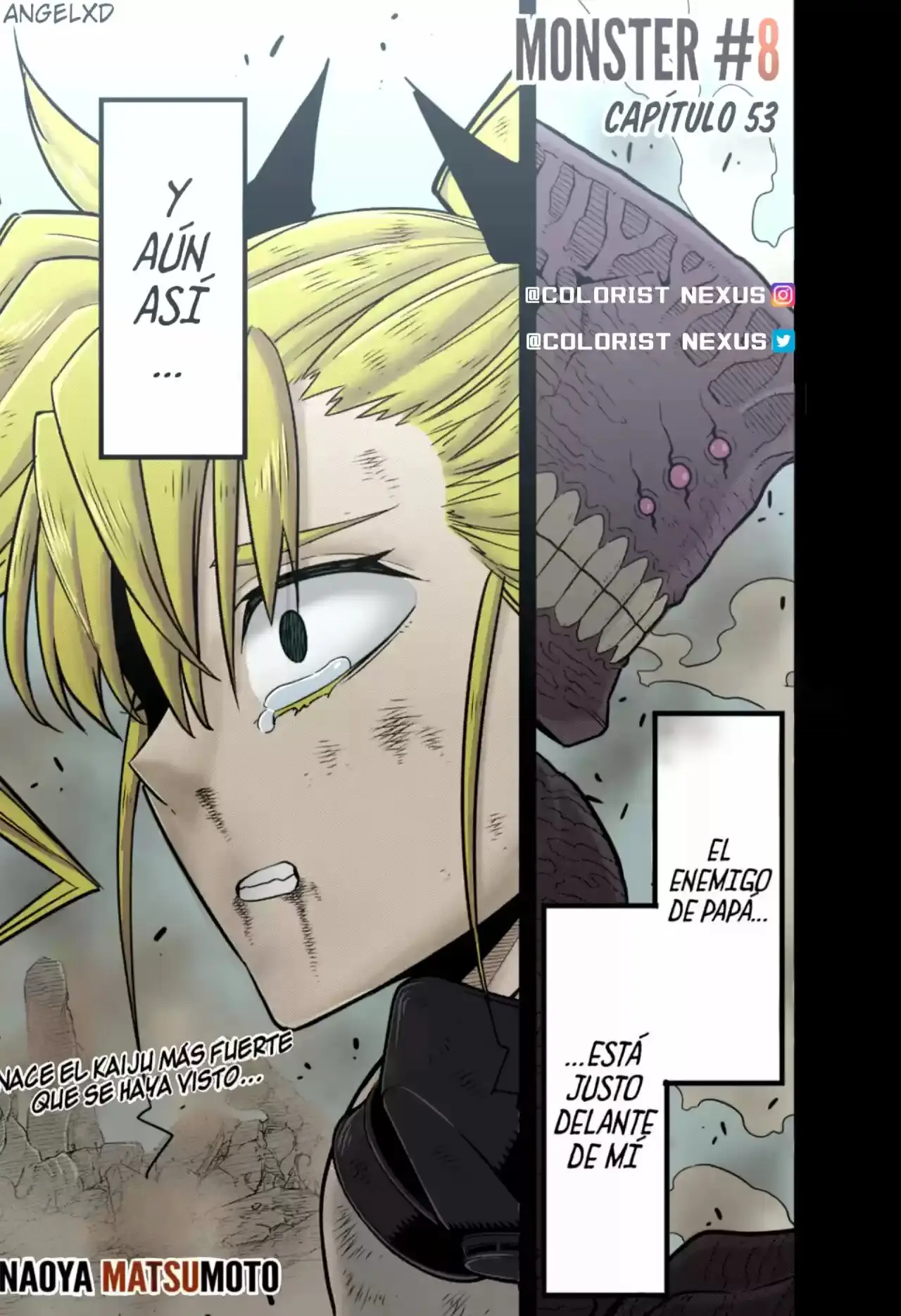 Kaiju No. 8 capítulo 53.5, página 1