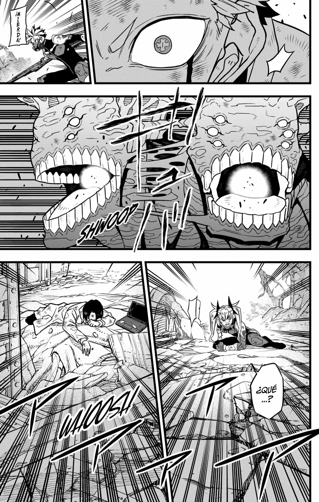 Kaiju No. 8 capítulo 53, página 17