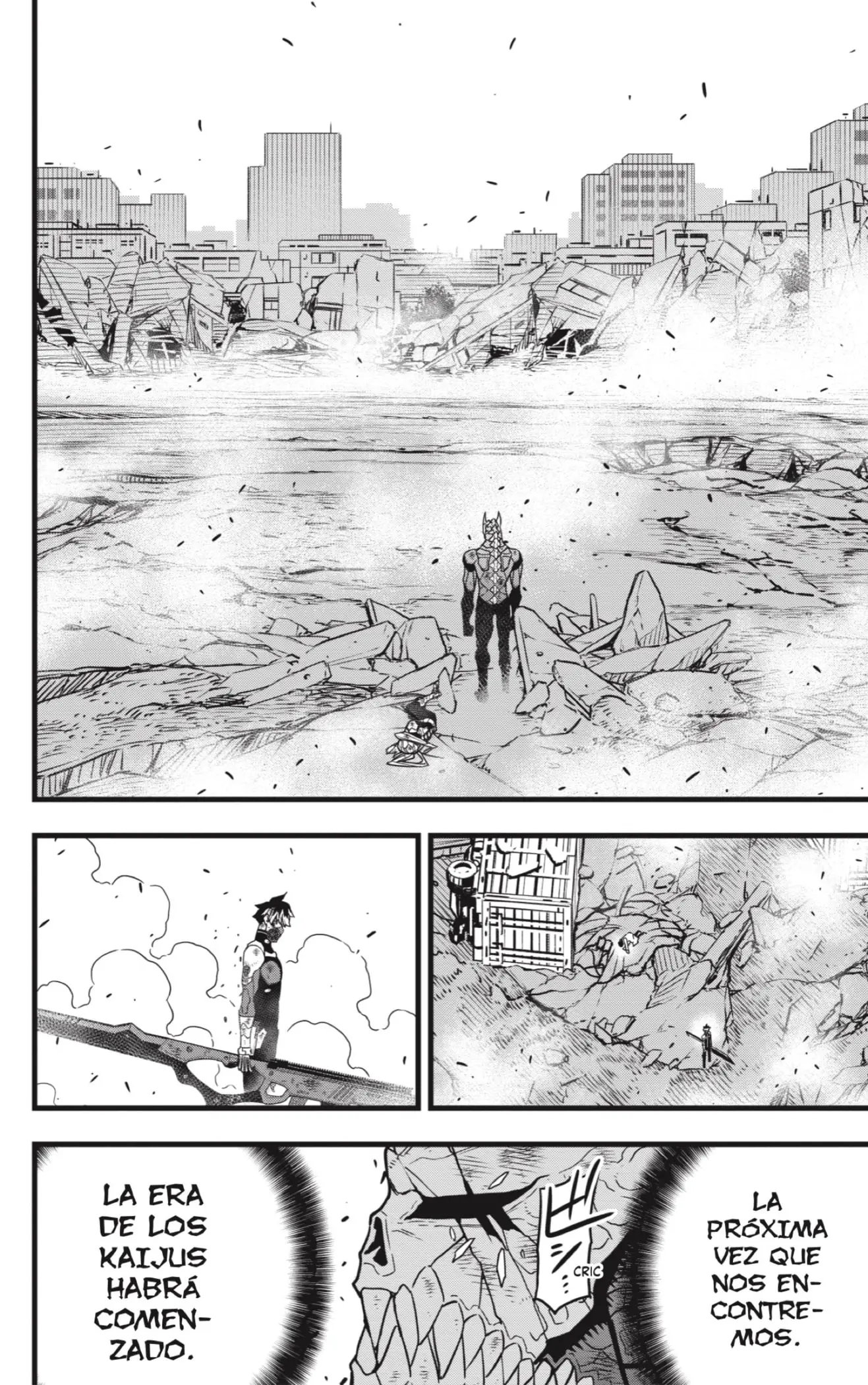 Kaiju No. 8 capítulo 54, página 2
