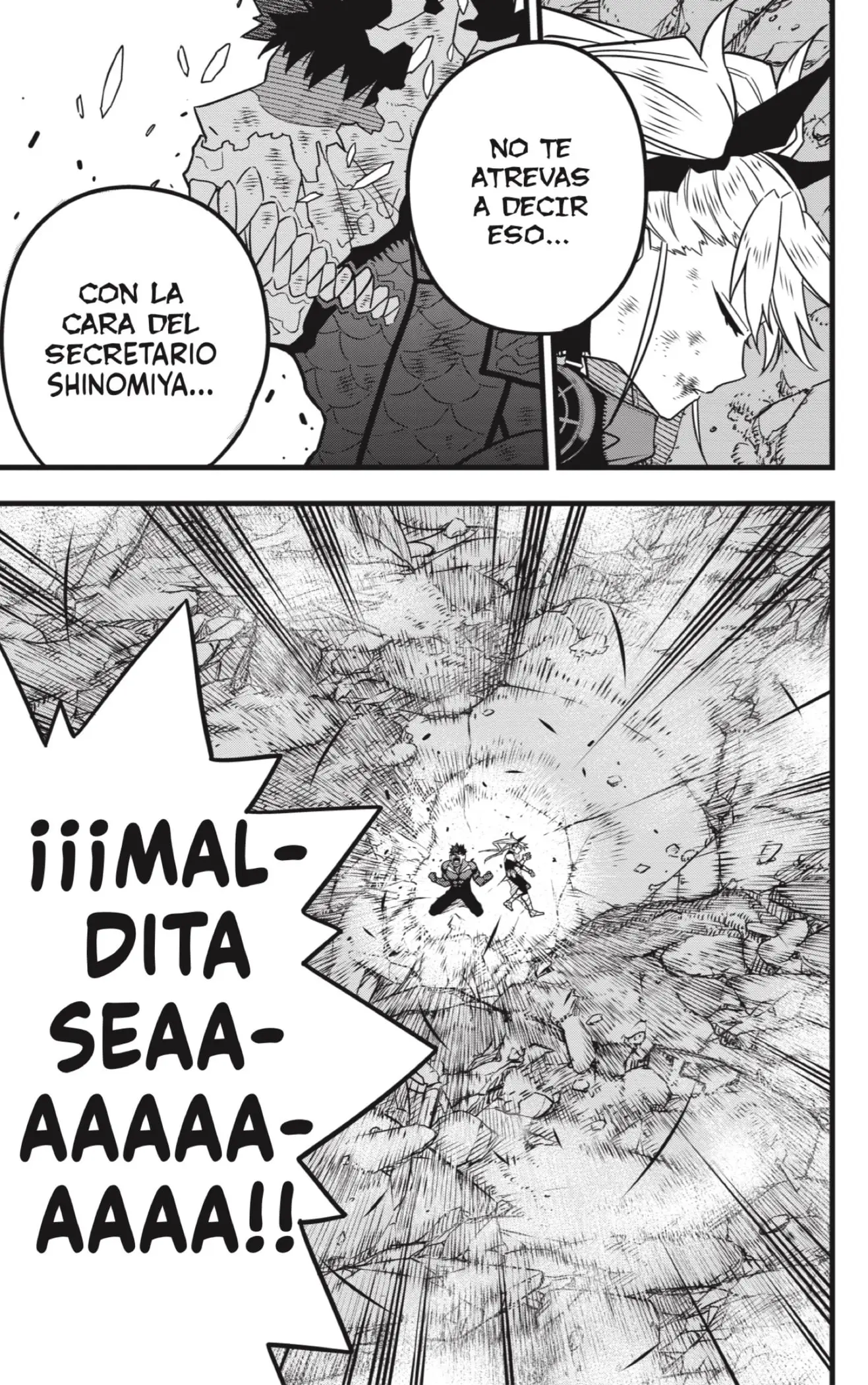 Kaiju No. 8 capítulo 54, página 3